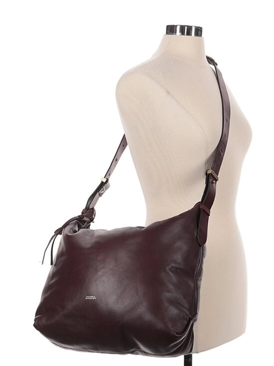 Isabel Marant BURGUNDY ‘Leyden’ shoulder bag NWOT - Picture 1 of 3